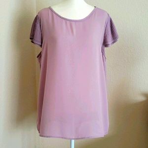 New Philosophy 1x soft purple shirt
